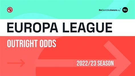 europa league betting odds winner